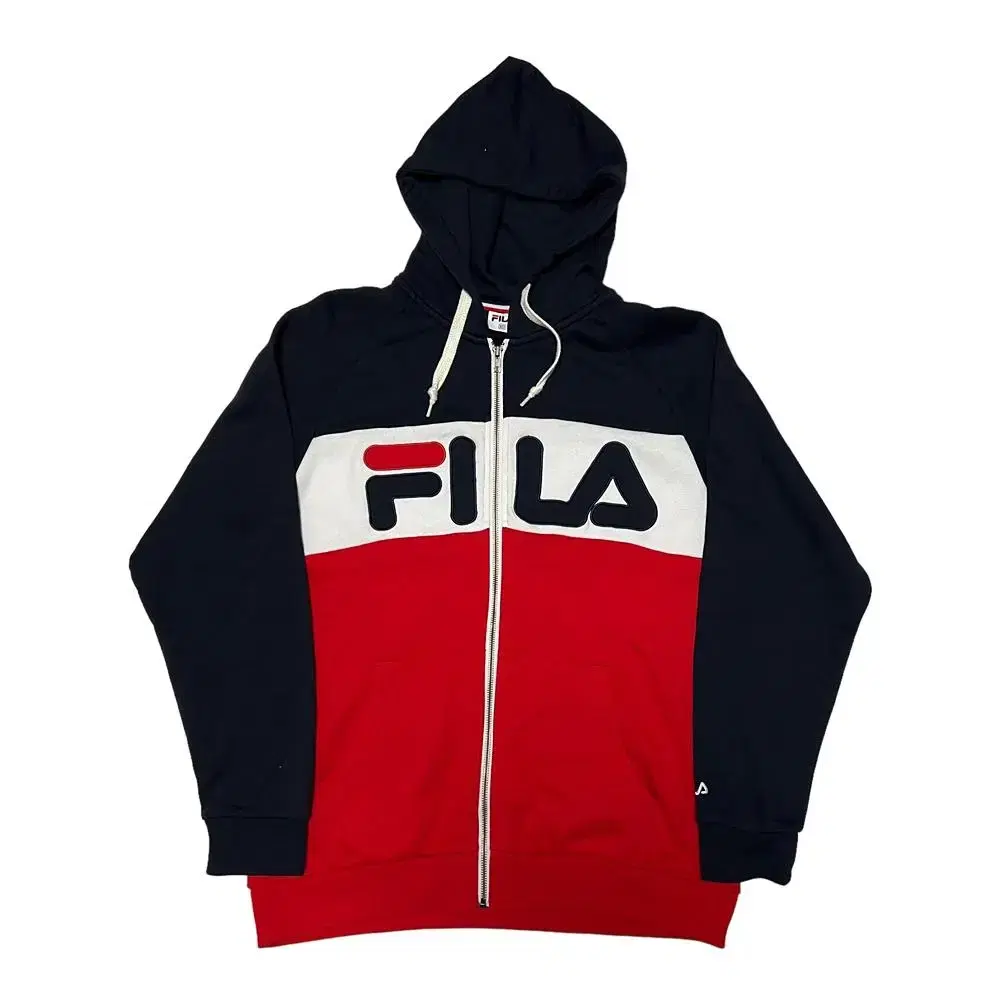 FILA 휠라 빅로고 올드스쿨 후드집업(L)